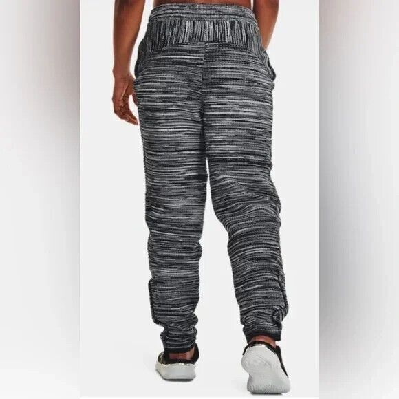 Under Armour Women’s Large RUSH IntelliKnit Pants 11376637 012 Zip Pocket Loose - Picture 9 of 16